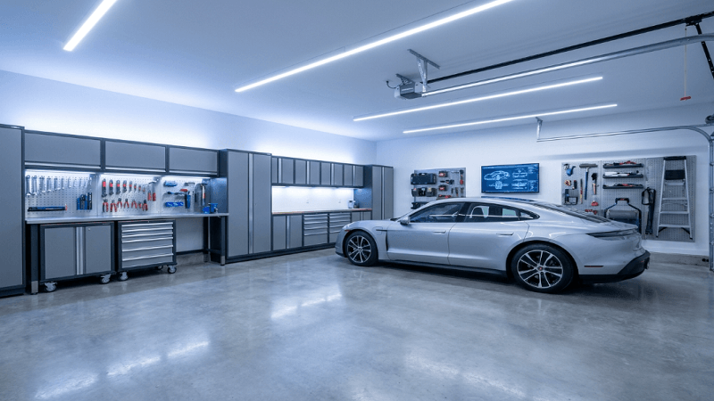 4 Smart Garage Safety Upgrades for Home Mechanics
